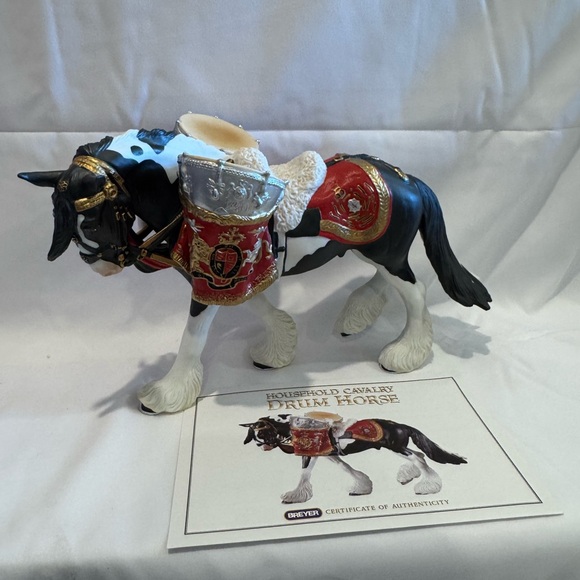 Breyer Limited Edition Porcelain Drum Horse